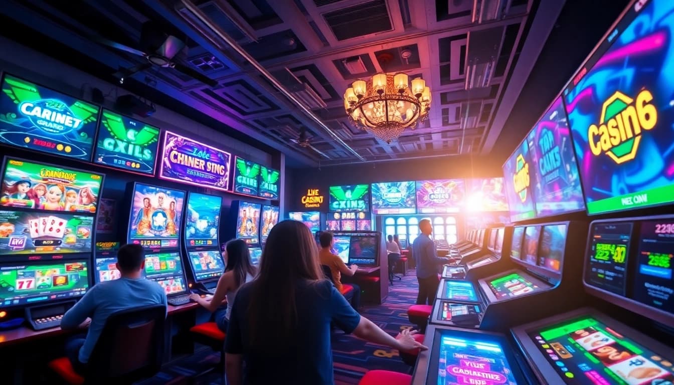 Vibrant online gaming scene showcasing GO88's diverse game offerings and engaging player experience.
