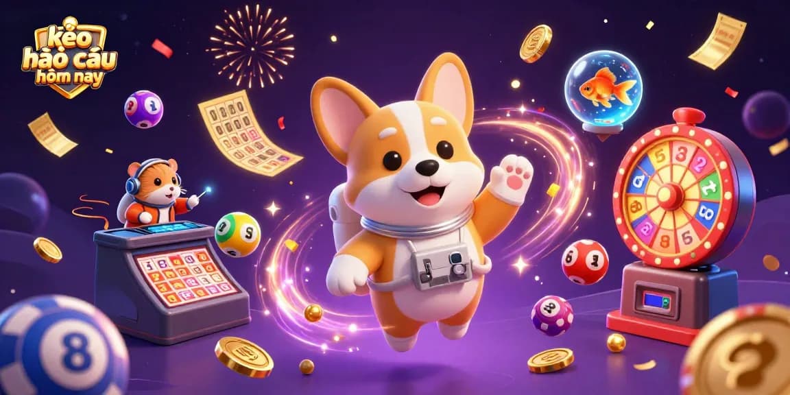 Engage with kèo nhà cái hôm nay in an entertaining space station casino scene with dynamic elements around.