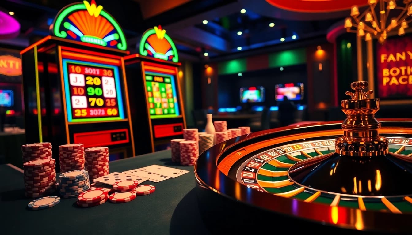 Experience the excitement of demo slot pg with vibrant casino visuals, showcasing thrilling gameplay.