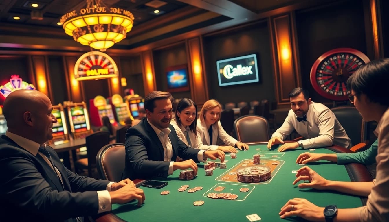 Experience the excitement of 88aa gaming with vibrant poker scenes and thrilling casino action.