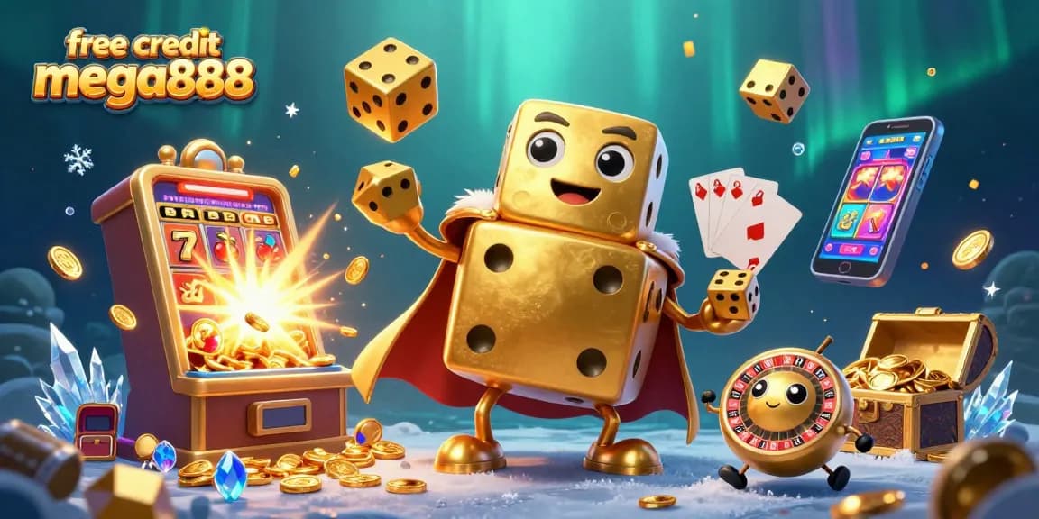 Maximize your winnings with free credit mega888 through thrilling dice action and vibrant casino elements.