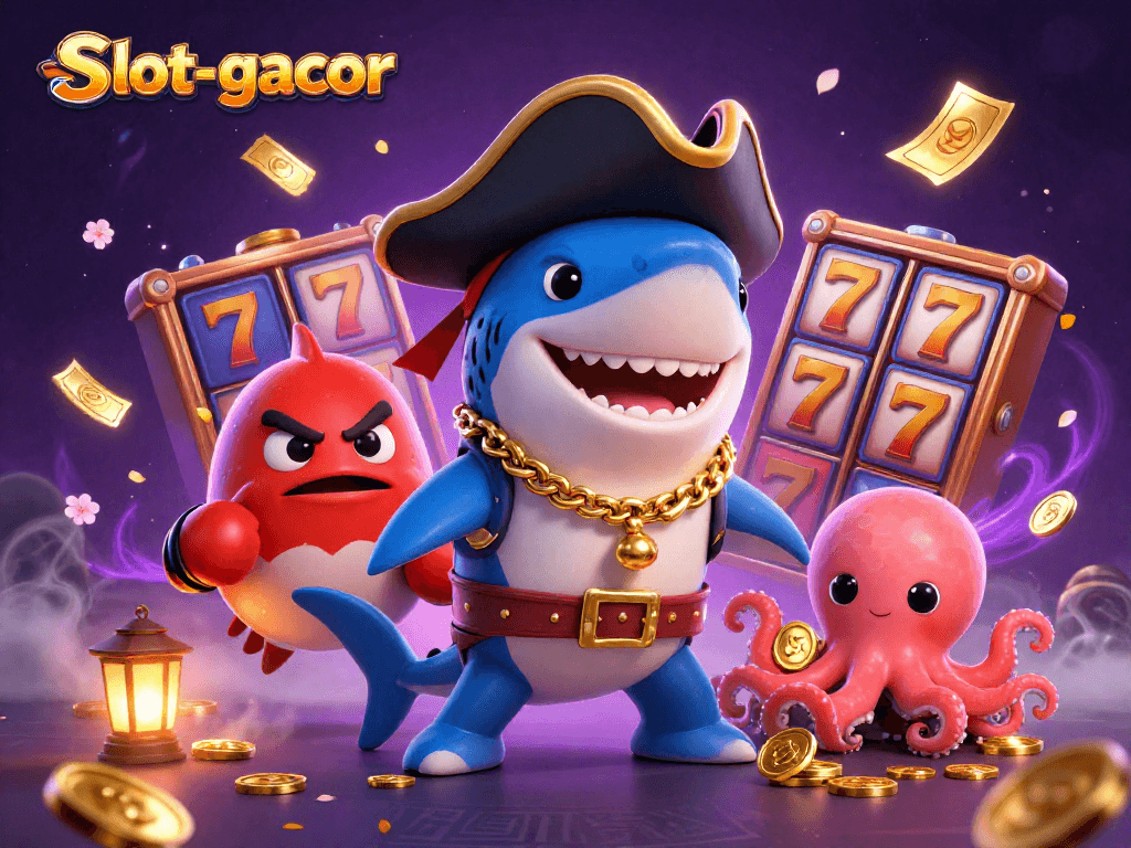 Experience winning with slot-gacor as colorful slots and characters bring excitement to online gambling.