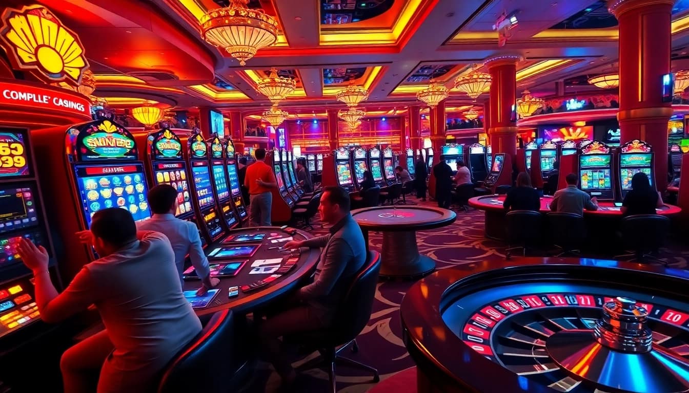 Experience the excitement of No hu gaming at a luxurious online casino.