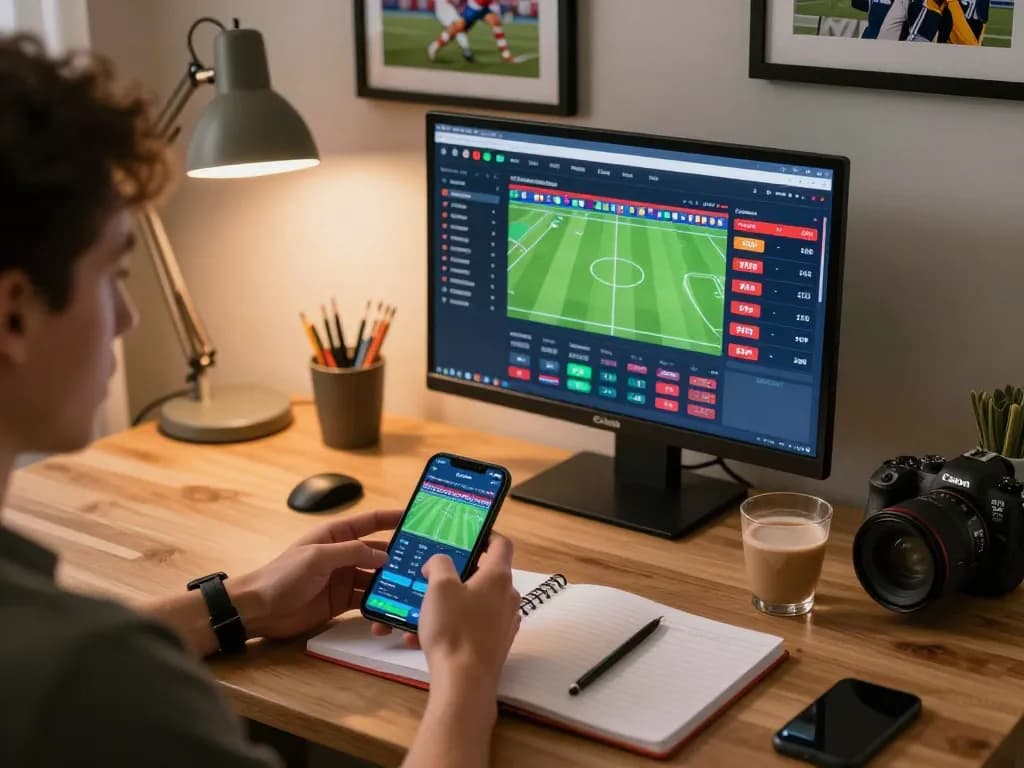 Betting on sports at home with smartcityhostels app showcasing top odds and strategies