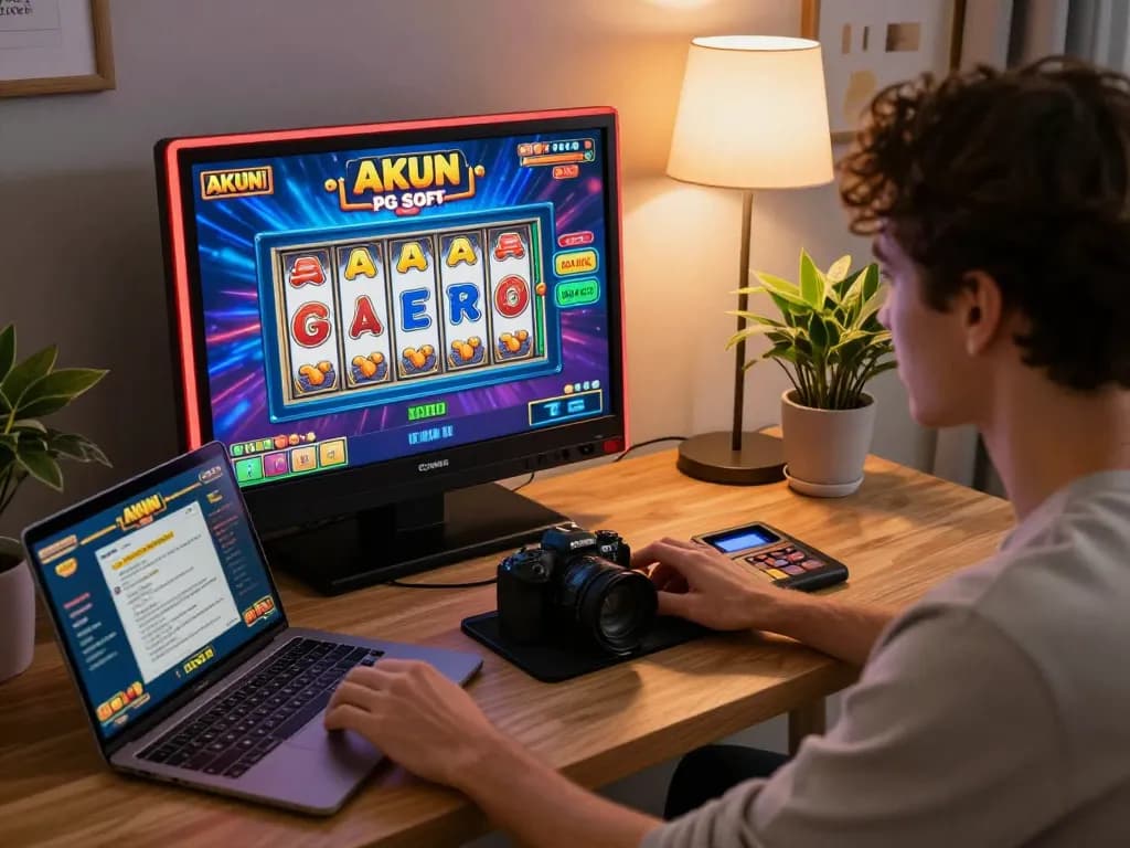 Akuan Demo PG Soft mesin slot menunjukkan aksi permainan yang menarik dalam pengaturan permainan di rumah yang nyaman, meningkatkan keterlibatan pengguna