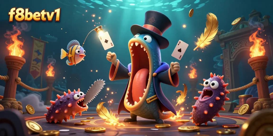 Engage in thrilling gameplay at f8betv1 with magical sea creatures and vibrant casino elements.