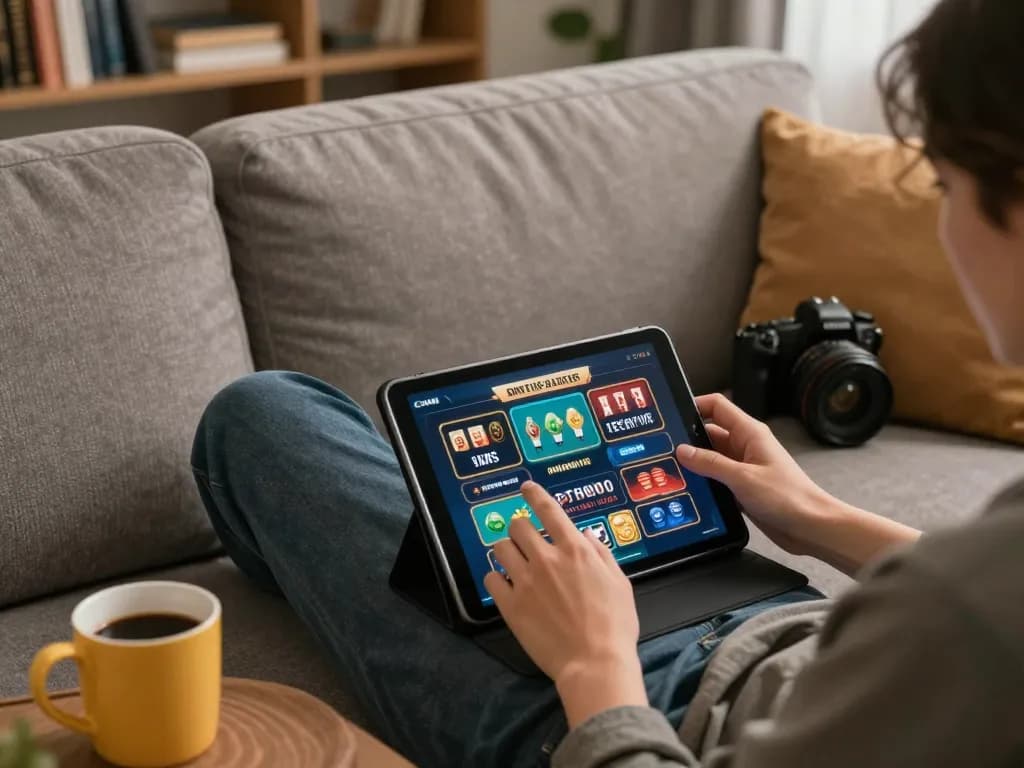 Register your account with đăng ký tr88 while enjoying a cozy home online gaming setup.