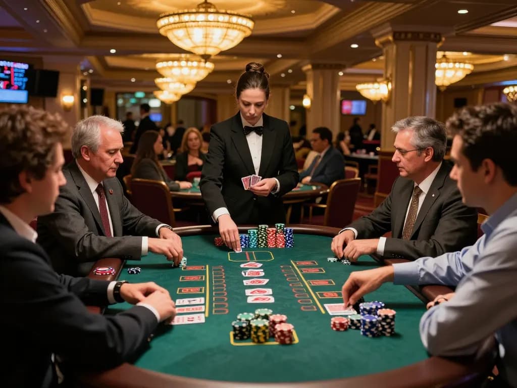 Experience the excitement of RR88 blackjack gameplay in a vibrant casino atmosphere.