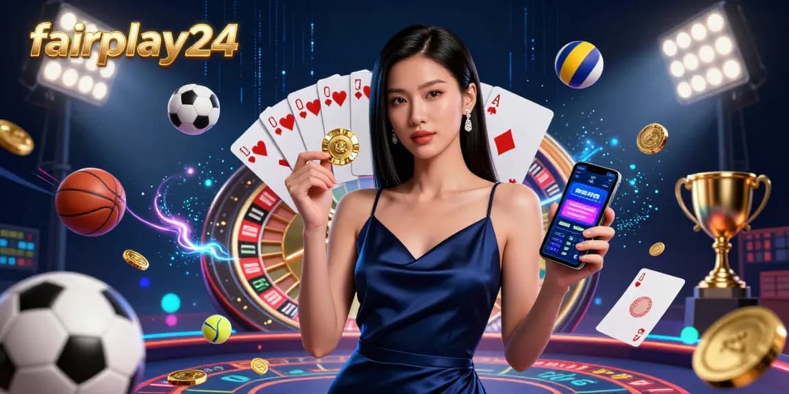Experience the excitement of fairplay24 sports betting with vibrant graphics, live action, and a sophisticated gaming atmosphere.