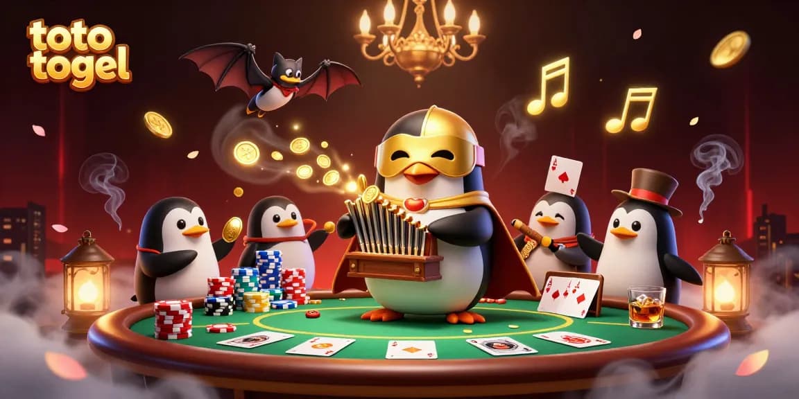 Experience thrilling toto togel action with a dazzling 3D casino scene featuring vibrant characters and rich game elements.