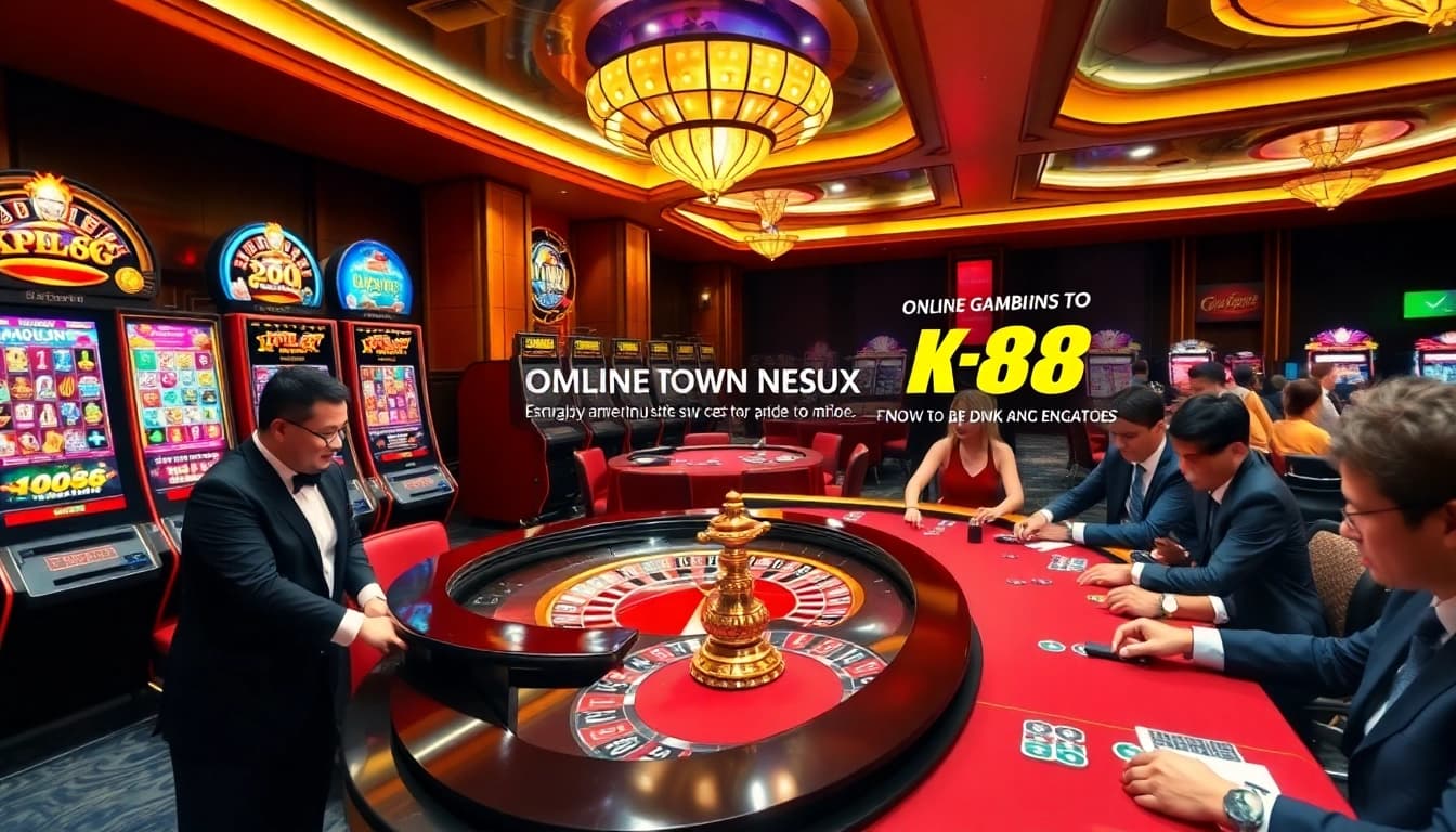 Spin slot machines and enjoy poker action at https://kp88.social/ in a luxurious casino setting.