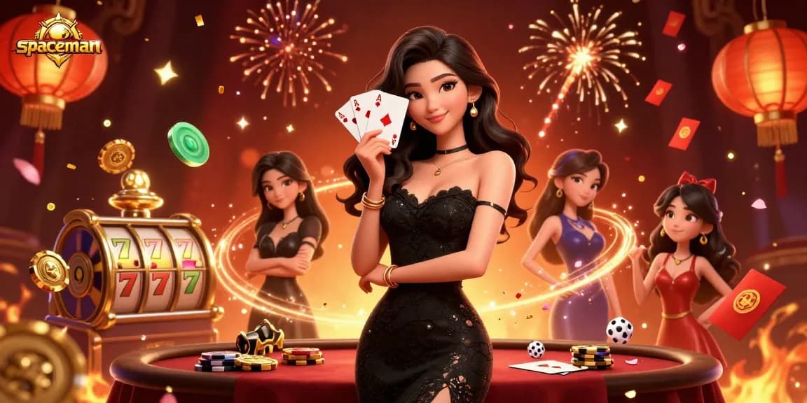 Spaceman slot game illustration showcasing exciting casino gameplay with dynamic visuals and vibrant colors.