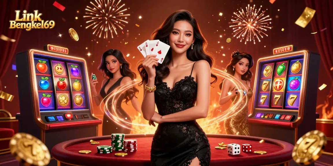 Play to Win at Link Bengkel69 with slots, cards, and vibrant casino excitement.