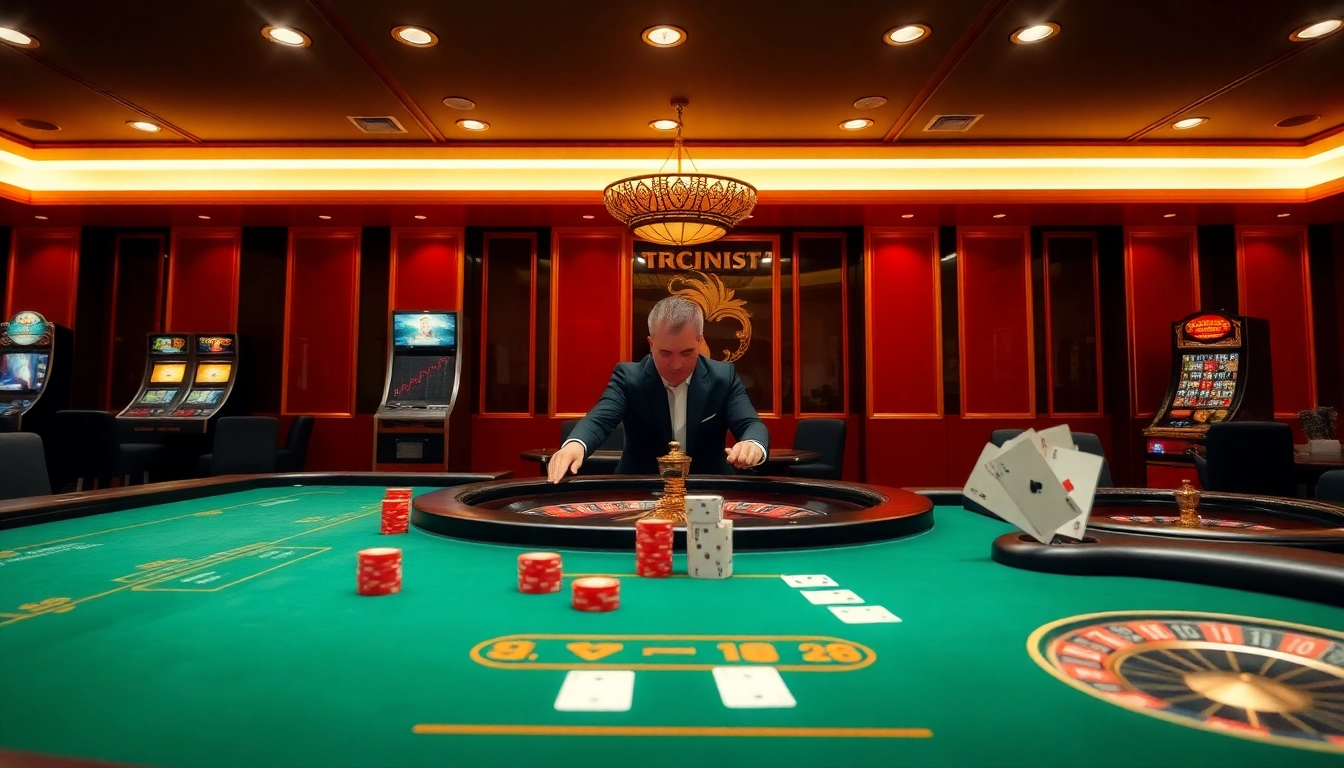 Lô Đề Trực Tuyến offers engaging online gambling experiences with vibrant casino visuals.
