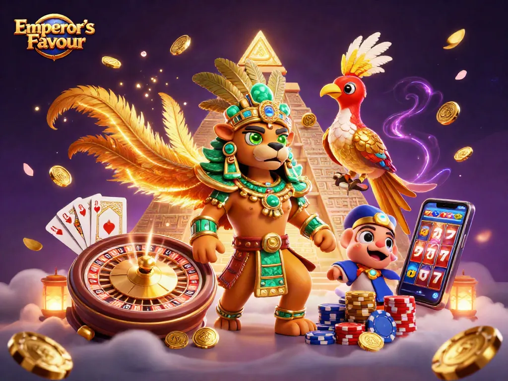 เล่นเกมสล็อต Emperor’s Favour ที่เต็มไปด้วยความตื่นเต้นและสีสันมากมาย