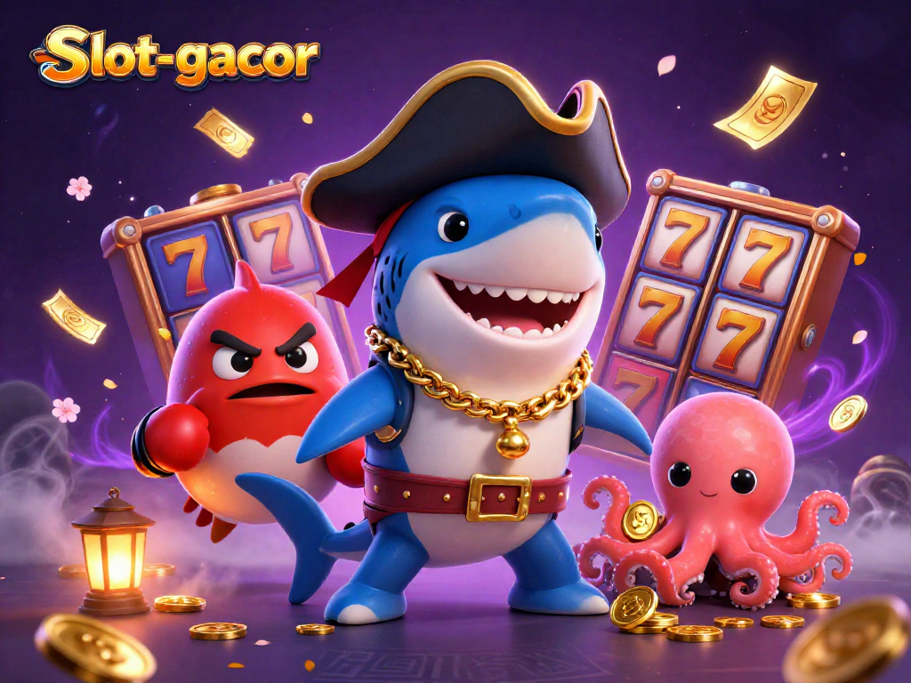 Experience winning with slot-gacor as colorful slots and characters bring excitement to online gambling.