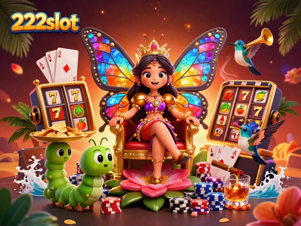 Menangkan jackpot di 222slot dengan ratu kupu-kupu yang megah dan permainan yang mengasyikkan.