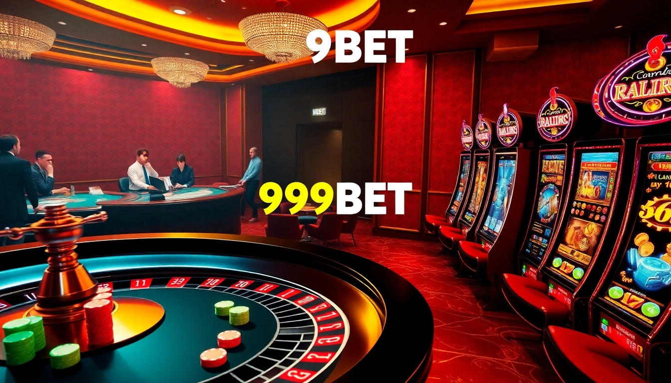 Experience the thrill of 999BET with exciting casino games and vibrant roulette action.
