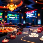 Engage in high-stakes poker at the luxurious bomwin casino with professional gaming tables.