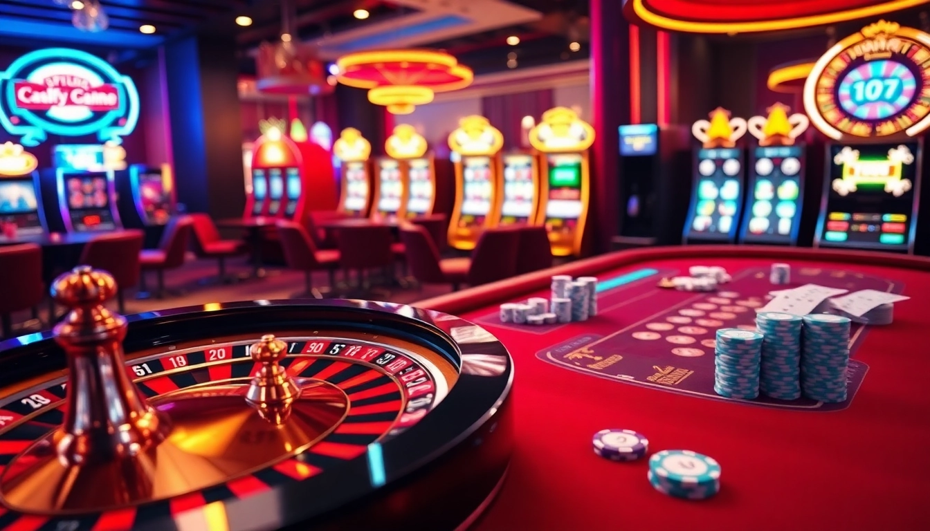 Exciting casino action at 13win1.cn.com featuring vibrant roulette and poker games.