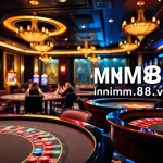 Experience thrilling casino action at https://mm88.vin/ with vibrant poker chips and captivating games.