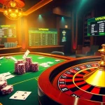 Experience the thrill of VIPSODO66 online gambling with vibrant poker chips and elegant casino tables.