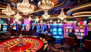 Experience thrilling gaming excitement at DN88 casino with vibrant slots and roulette.