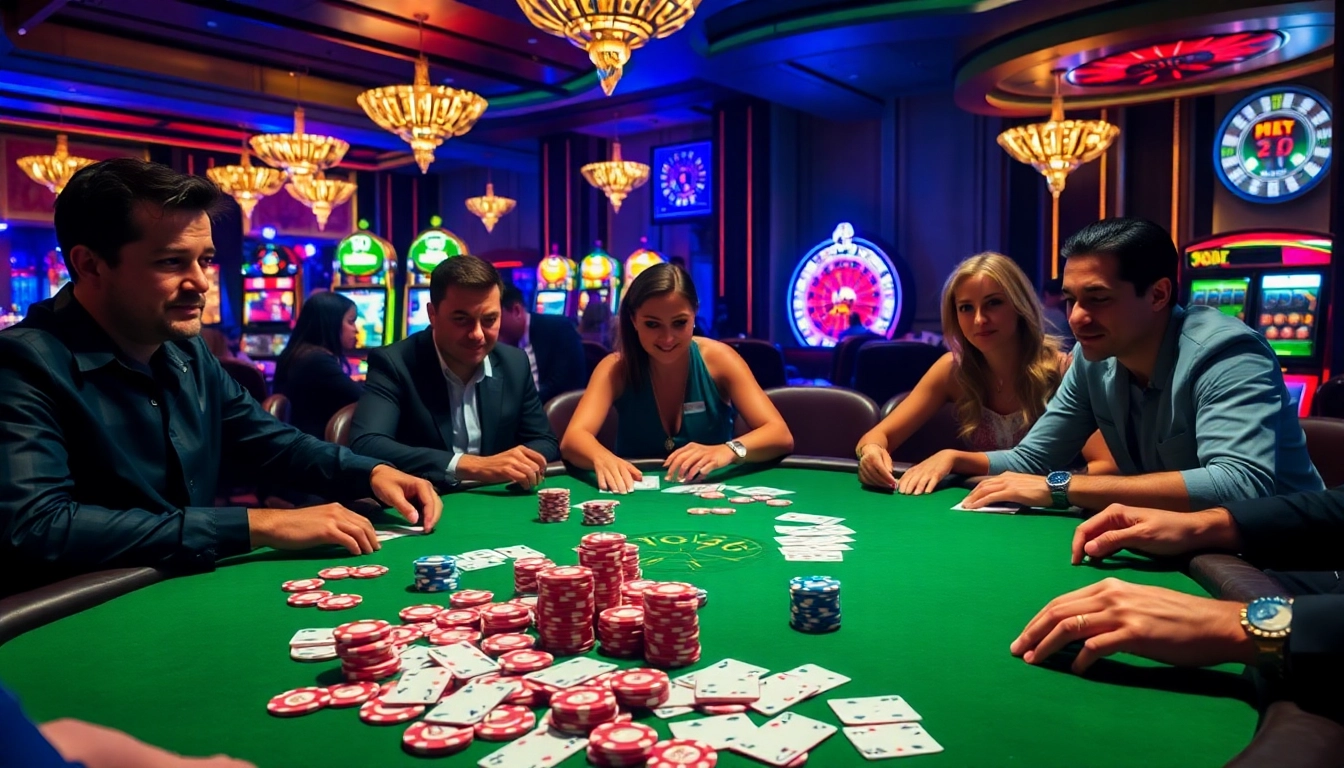 SODO66 offers an electrifying casino environment where players engage in thrilling games at elegant tables.