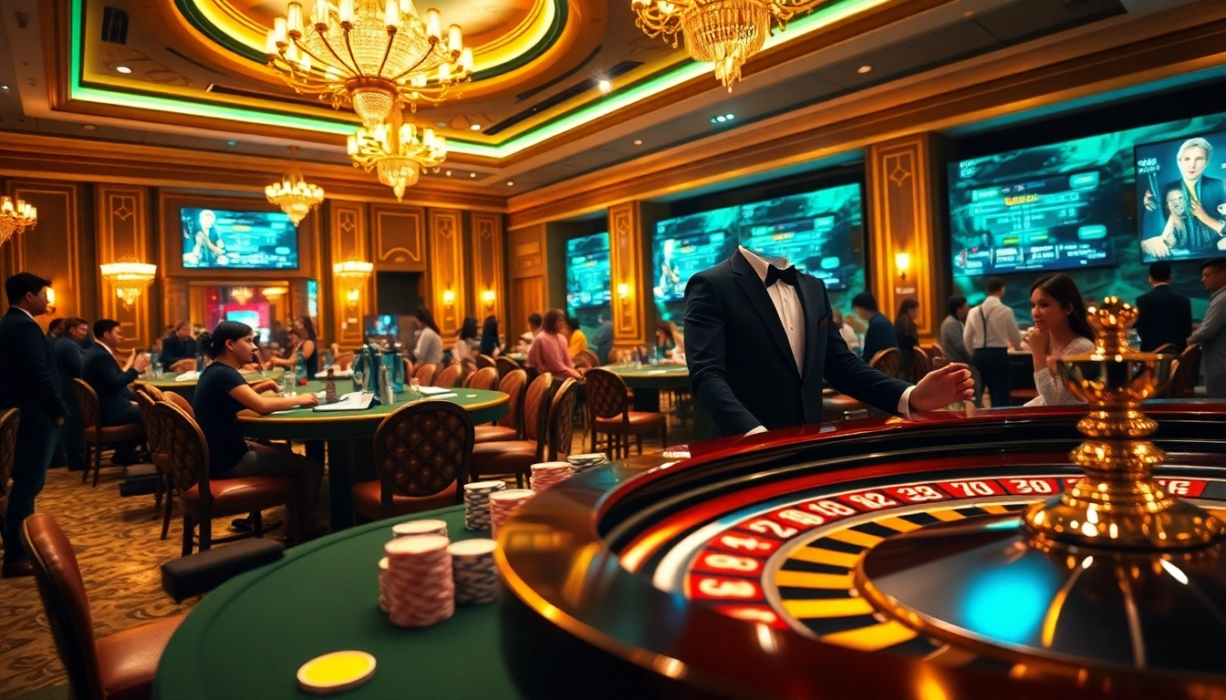 Live dealer interaction at Nhà cái LV88 casino showcasing excitement and elegance.